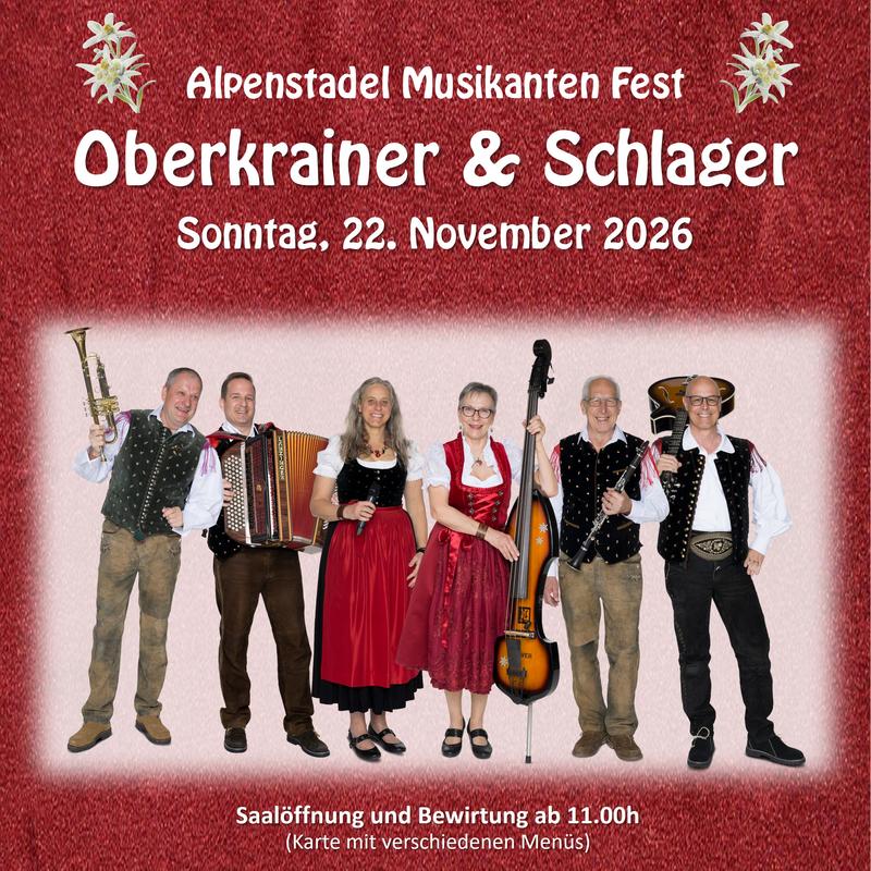 Alpenstadel Musikantenfest 2026